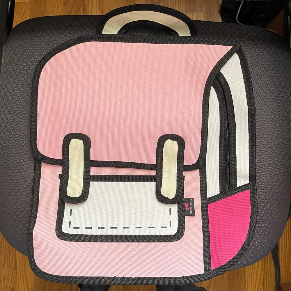 2D Cartoon Backpack
